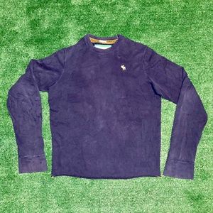 Vintage Abercrombie & Fitch Men's Sweater Blue M